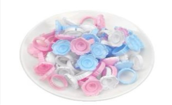 Flower Glue Rings